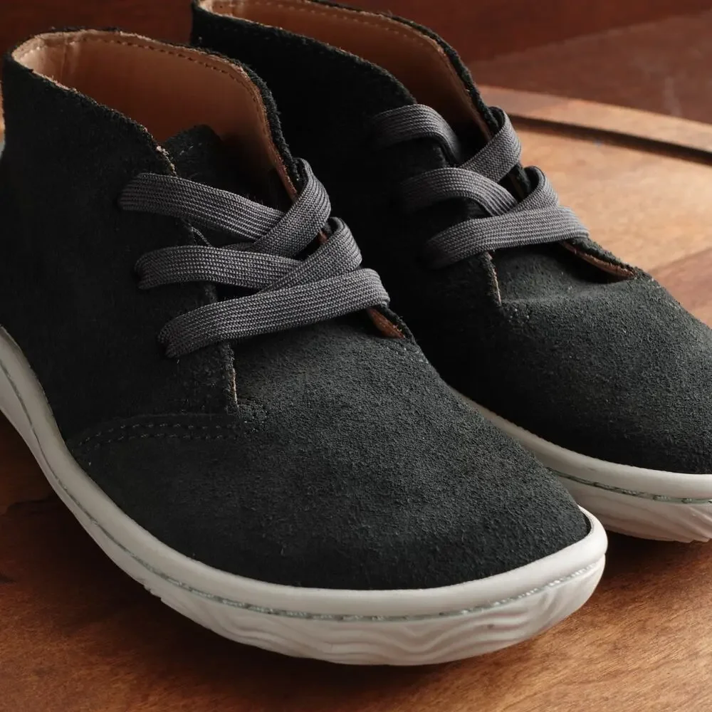 Vivobarefoot Boots TD SZ EU 29K US 11.5 Gray Gobi‎ Addis Leather Barefoot Shoes